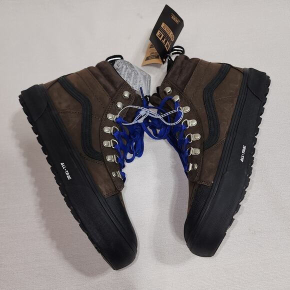 Vans Men SK8 Hi MTE 2 Ultracush Brown Black Waterproof Shoe Size 8 men - Picture 1 of 8